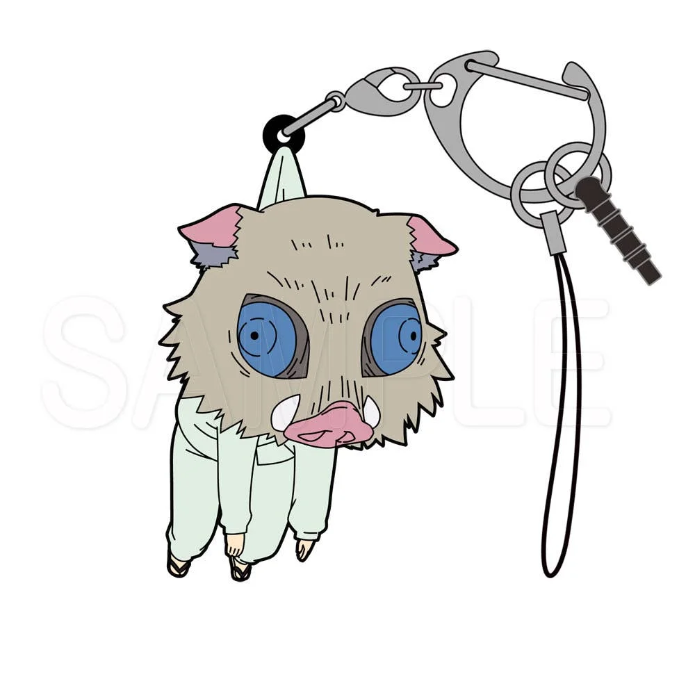 Demon Slayer: Inosuke Hashibira Butterfly Mansion Kimono Ver. Tsumamare Keychain